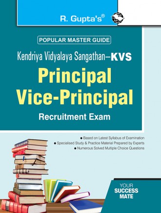 RGupta Ramesh KVS: Principal & Vice-Principal (LDE) Recruitment Exam Guide English Medium